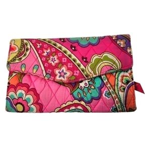 Vera Bradley Paisley Floral Strap Wallet